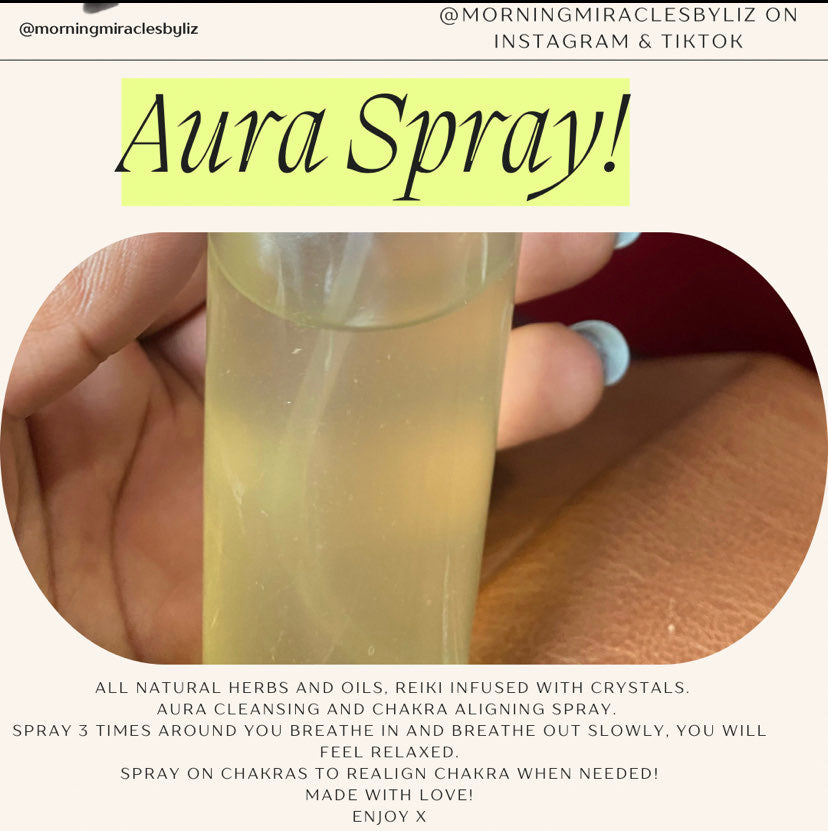 Aura Spray by MorningMiraclesByLiz